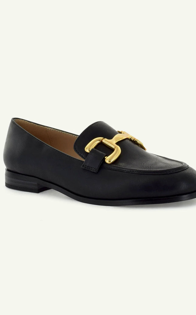 GEORGINA: CLASSIC LOAFER - BLACK