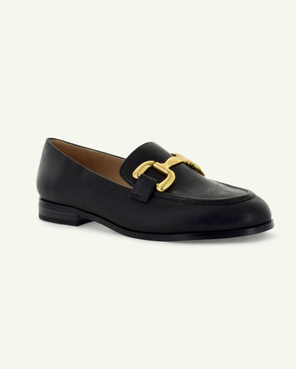 GEORGINA: CLASSIC LOAFER - BLACK