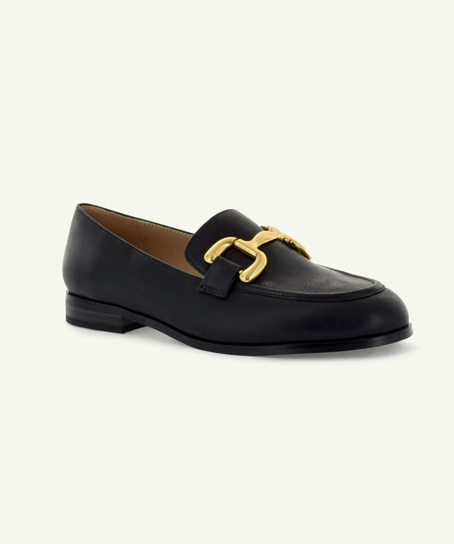 GEORGINA: CLASSIC LOAFER - BLACK