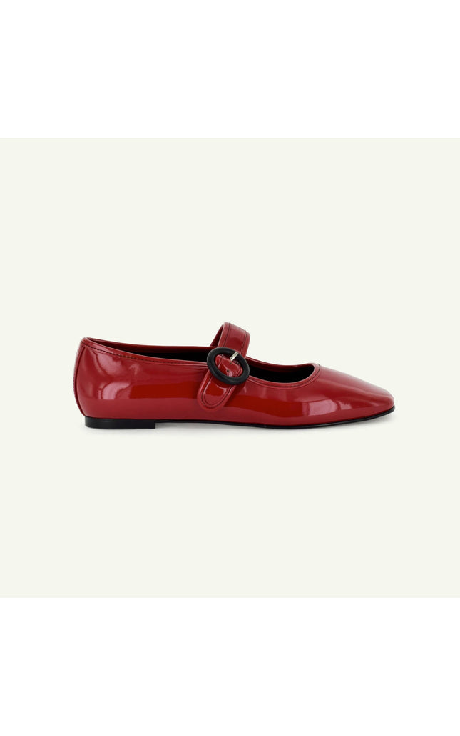 MARIANA: FLAT MARY JANE - RED