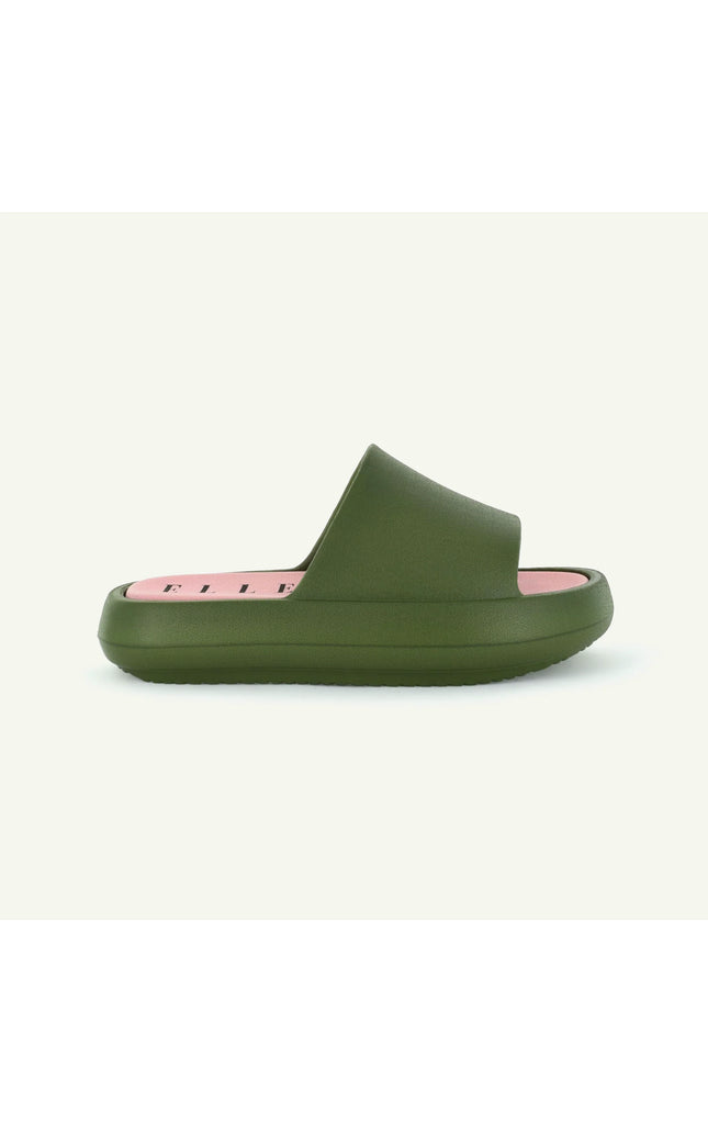 ST. TROPEZ: PLATFORM SLIDE - OLIVE