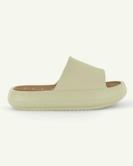 ST. TROPEZ: PLATFORM SLIDE - TAN