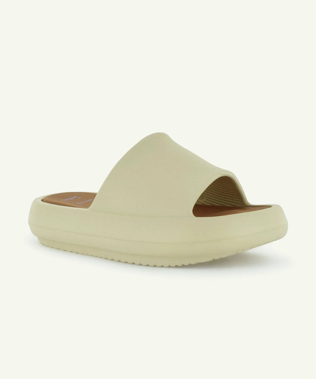 ST. TROPEZ: PLATFORM SLIDE - TAN