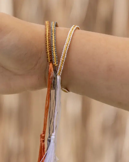 Golden Tassel Bracelets