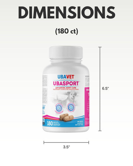 UBAVET UBASPORT Advanced Joint Care Tablets for Dogs & Cats