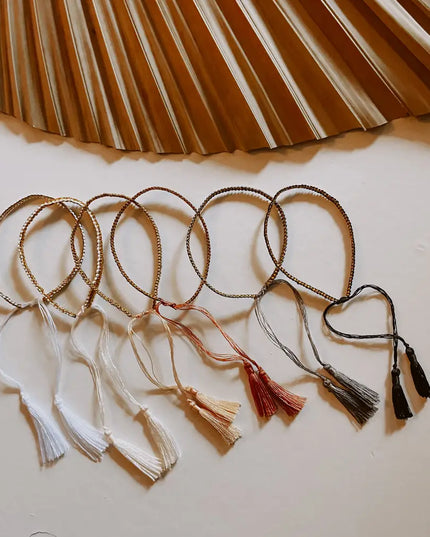 Golden Tassel Bracelets