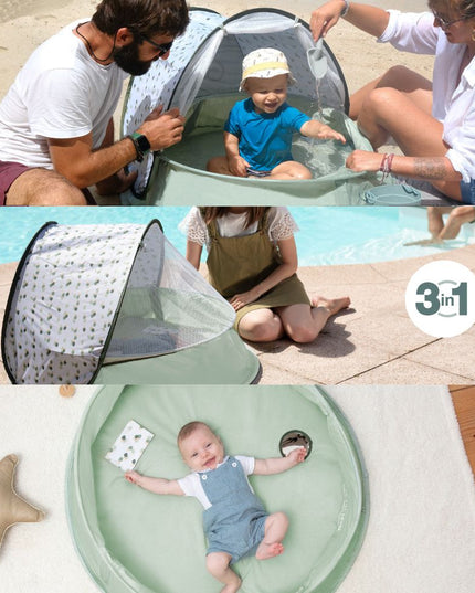 Aquani Anti-UV Baby Beach Tent & Paddling Pool