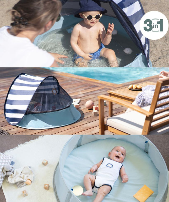 Aquani Anti-UV Baby Beach Tent & Paddling Pool