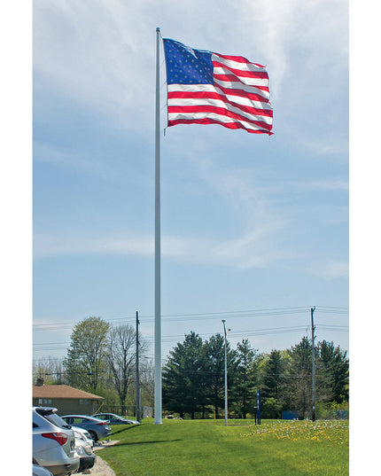 Aluminum Flagpole - Internal Rope Cam Cleat - Heavy Duty, Lifetime Warranty - Made in USA