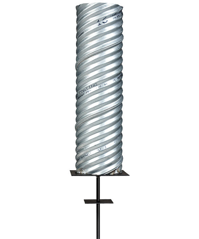 Foundation Sleeve for Aluminum Flagpole w/ Lightning Rod