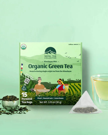 Himalayan Mist (Special Green Tea) - 15 Pyramid Tea Bags