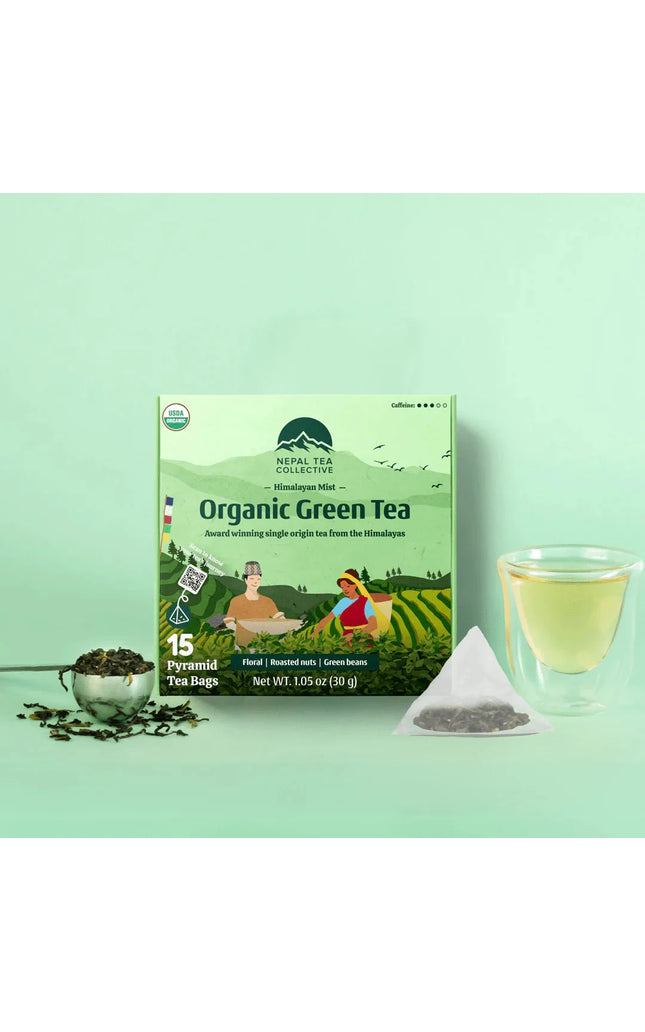 Himalayan Mist (Special Green Tea) - 15 Pyramid Tea Bags