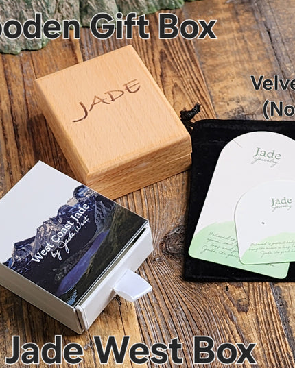 Canadian Jade Leaf and Silver Earrings