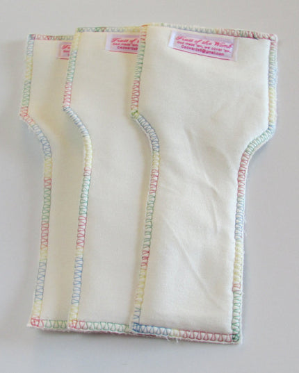 100% organic bamboo inserts set of three
