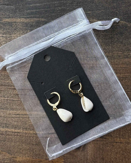 Simply Sweet Seashell Hoops