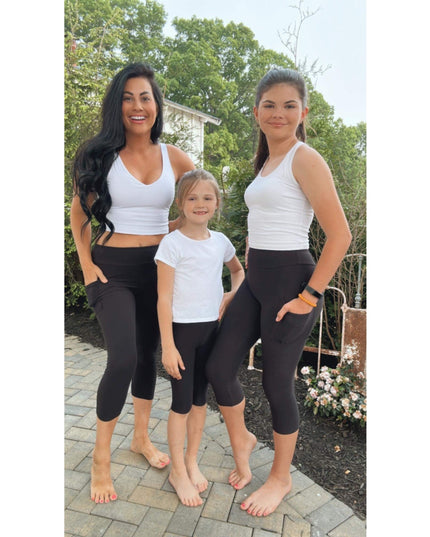 Ready to Ship | Kids Leggings, Capris and Biker Shorts  - Luxe Leggings by Julia Rose®
