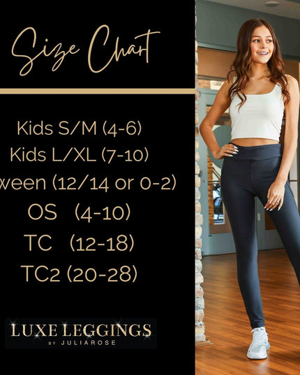 Ready to Ship | Kids Leggings, Capris and Biker Shorts  - Luxe Leggings by Julia Rose®