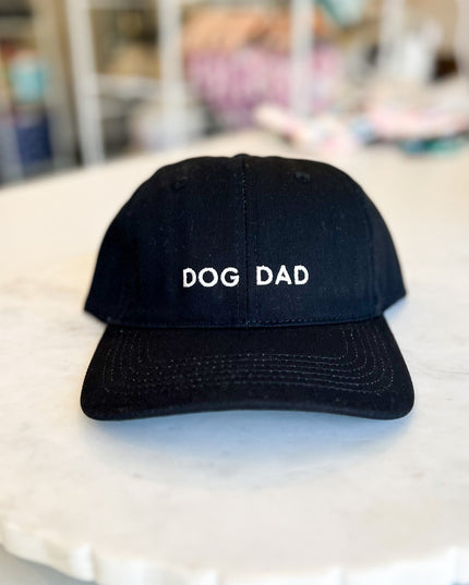 Dog Dad Hat Black