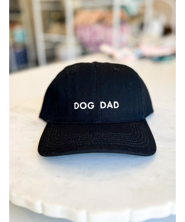 Dog Dad Hat Black