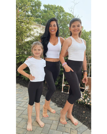 Ready to Ship | Kids Leggings, Capris and Biker Shorts  - Luxe Leggings by Julia Rose®