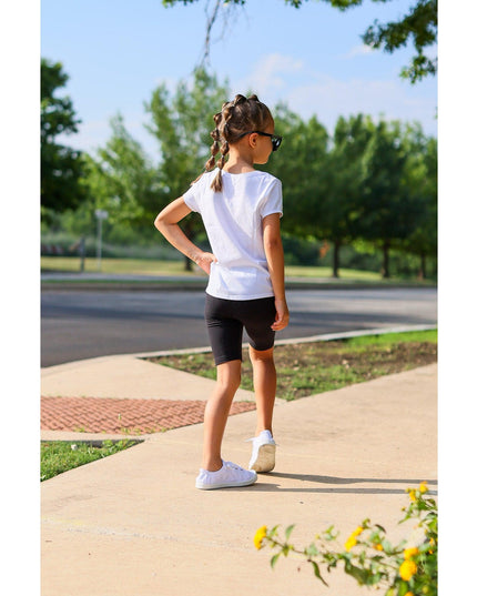 Ready to Ship | Kids Leggings, Capris and Biker Shorts  - Luxe Leggings by Julia Rose®