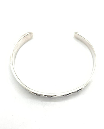Moon Phase Cuff Bracelet in Sterling Silver