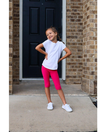 Ready to Ship | Kids Leggings, Capris and Biker Shorts  - Luxe Leggings by Julia Rose®