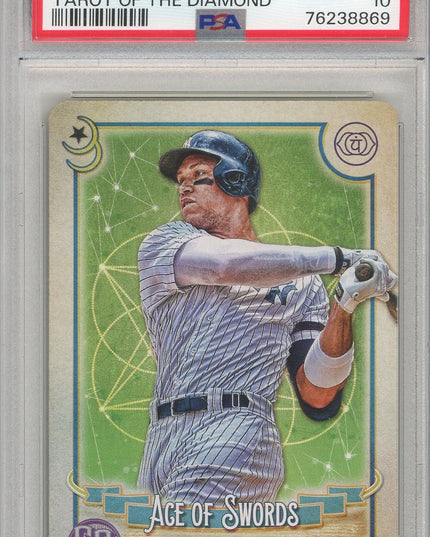 Graded 2020 Topps Gypsy Queen Aaron Judge #19 Tarot Of The Diamond Baseball Card PSA 10 Gem Mint