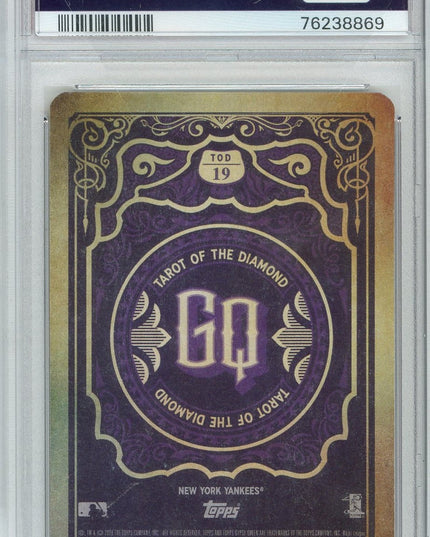 Graded 2020 Topps Gypsy Queen Aaron Judge #19 Tarot Of The Diamond Baseball Card PSA 10 Gem Mint