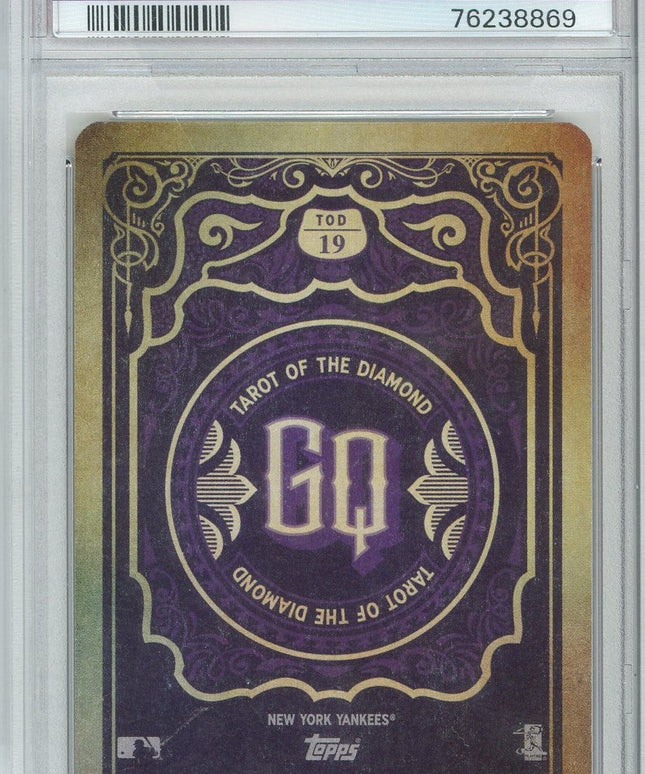 Graded 2020 Topps Gypsy Queen Aaron Judge #19 Tarot Of The Diamond Baseball Card PSA 10 Gem Mint