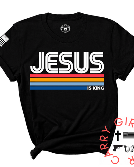 JESUS IS KING TEE - WOMEN