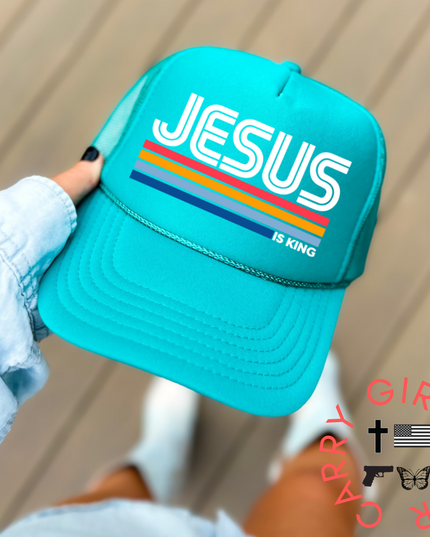 JESUS IS KING Trucker