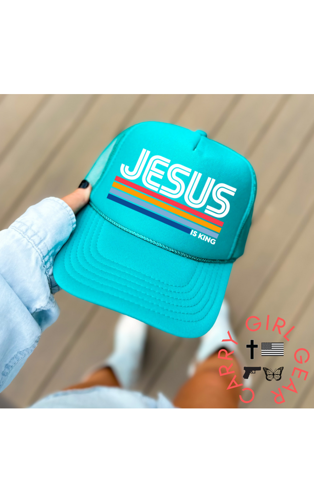 JESUS IS KING Trucker