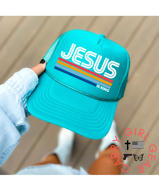JESUS IS KING Trucker