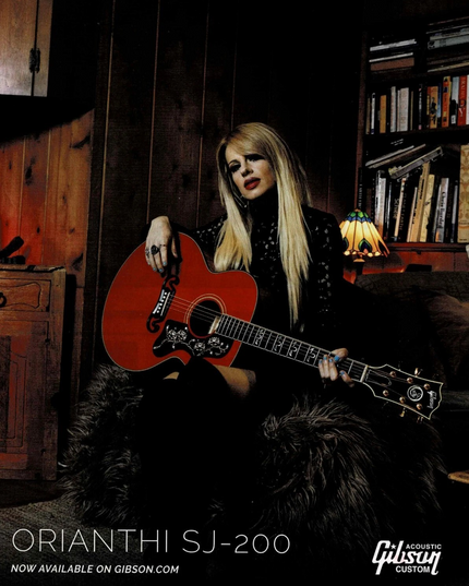 ORIANTHI - Gibson Guitars - 2021 v2 Print Advertisement