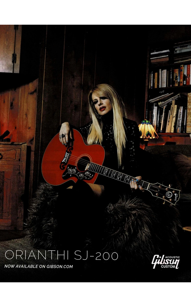 ORIANTHI - Gibson Guitars - 2021 v2 Print Advertisement