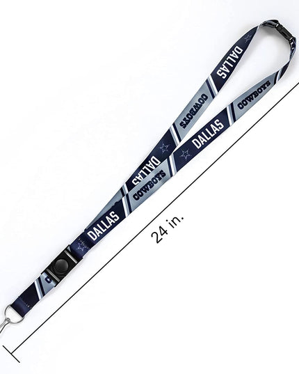 Baltimore Ravens Lanyard Keychain Double Sided Breakaway Safety Design Adult 18 Inch