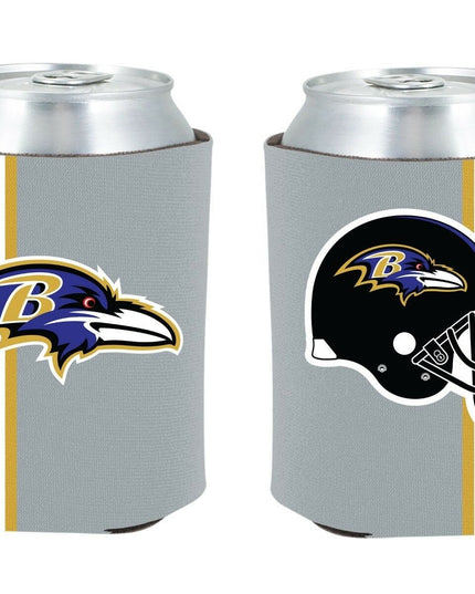 Baltimore Ravens 2-PACK CAN Retro THROWBACK Koozie Neoprene Holder Football