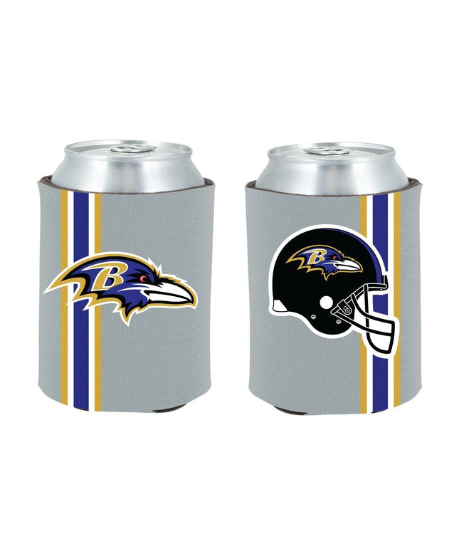 Baltimore Ravens 2-PACK CAN Retro THROWBACK Koozie Neoprene Holder Football