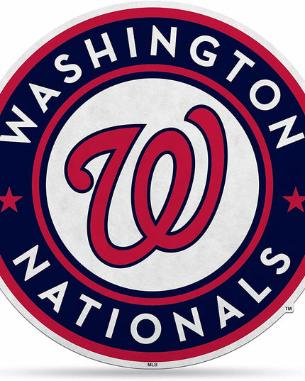 Washington Nationals Pennant Shape Cut Primary Logo Design