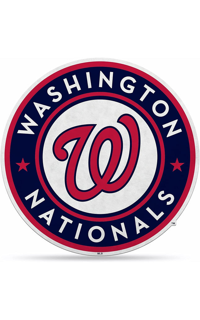 Washington Nationals Pennant Shape Cut Primary Logo Design