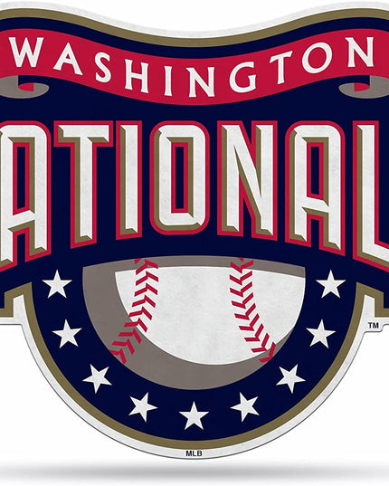 Washington Nationals Pennant Shape Cut Retro Design