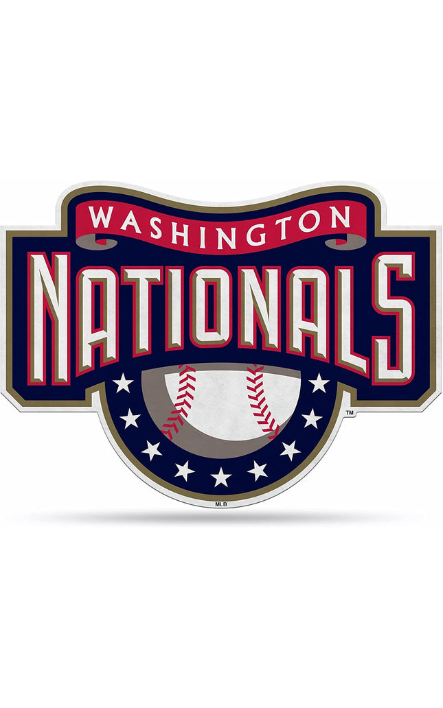 Washington Nationals Pennant Shape Cut Retro Design
