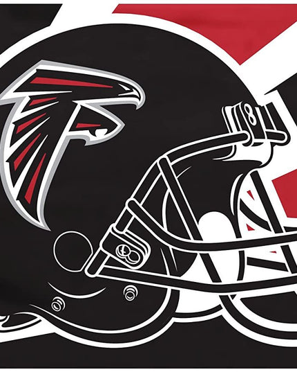 Atlanta Falcons 3x5 Foot Flag Banner, Metal Grommets. Outdoor, Single Sided, Helmet Design