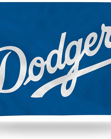 Los Angeles Dodgers 3x5 Feet Premium Flag Banner, Metal Grommets, Outdoor Indoor Use, Single Sided