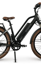 Black with Silver Accents