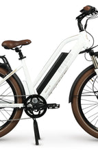 White with Champagne Accents