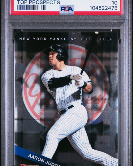 Graded 2015 Topps Bowmans Best Aaron Judge #TP21 Top Prospects Rookie RC Baseball Card PSA 10 Gem Mint