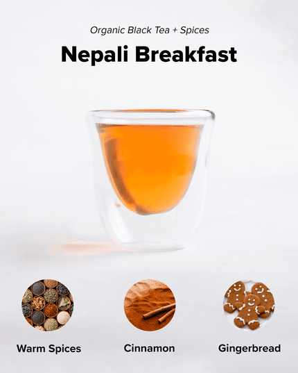 Nepali Breakfast (Classic Chai) - 15 Pyramid Tea Bags