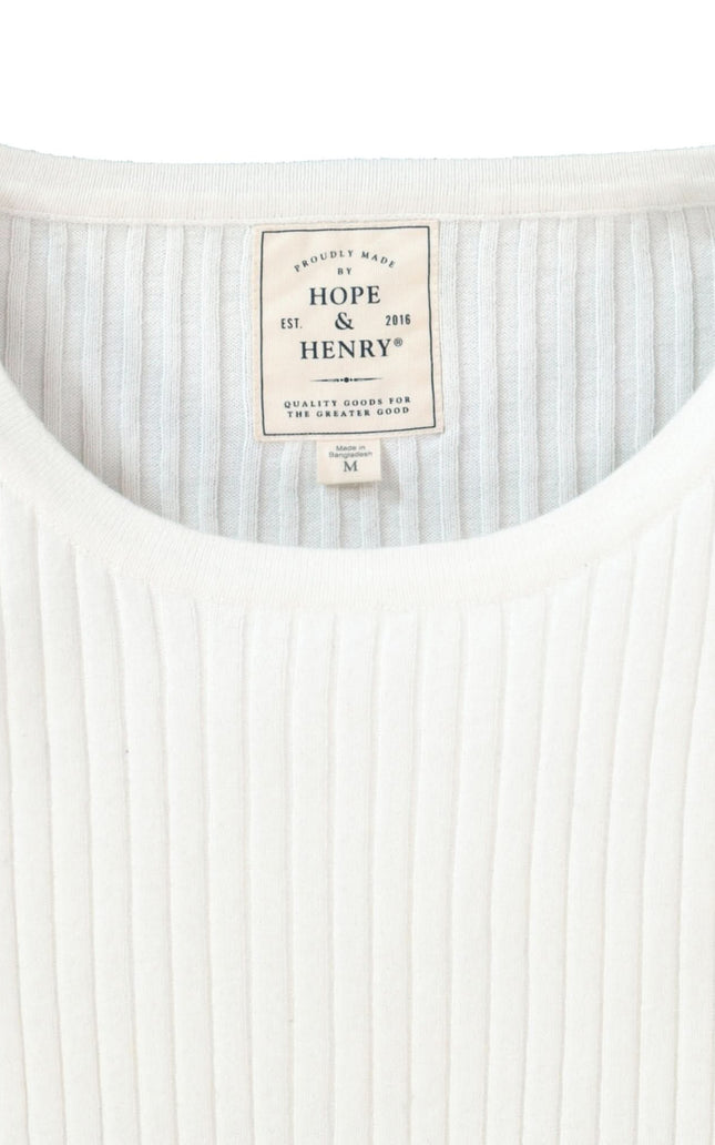 Rib Knit Sweater Top